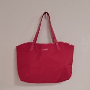 Lancome Vibrant Pink Tote Bag